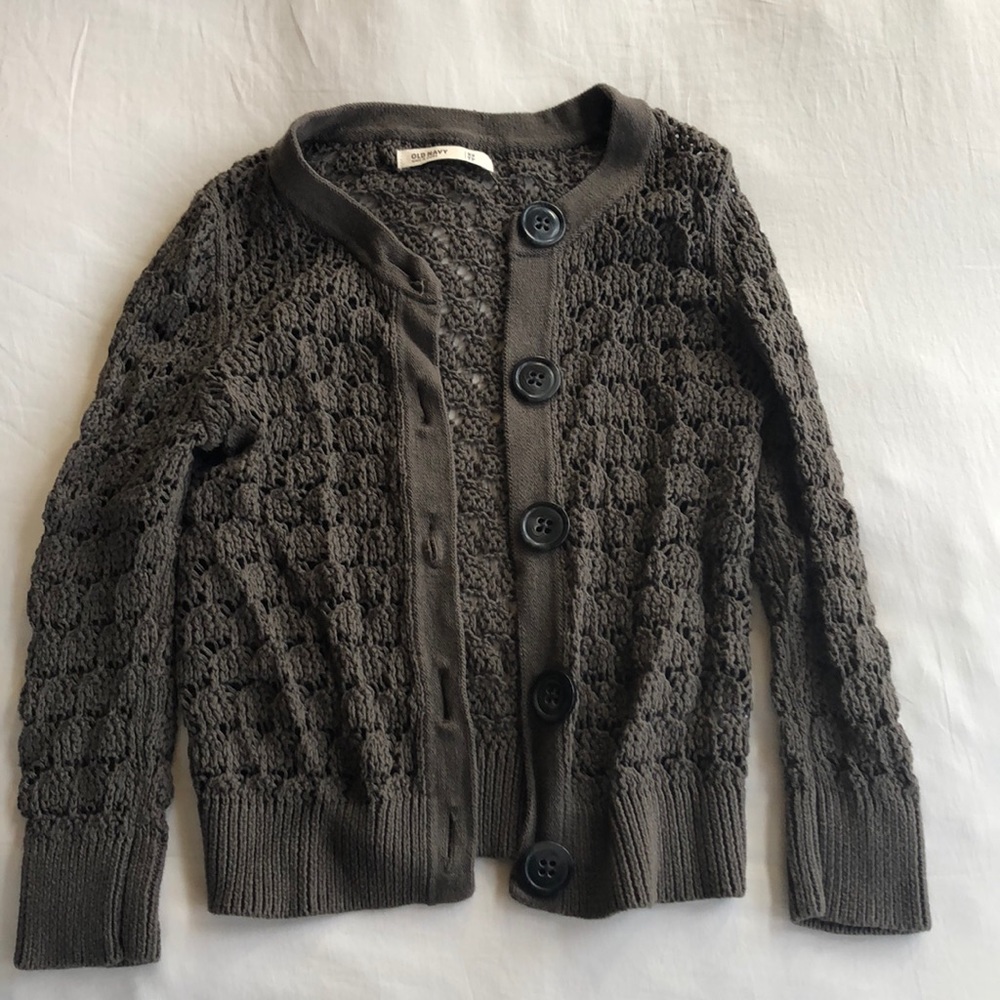 XS Old Navy Charcoal Gray light sweater